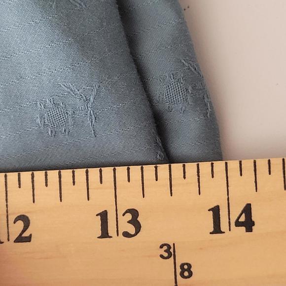 Marc by Marc Jacobs Blue Cotton Flower Pattern Rolled Hem Shorts Women Size 6 - Picture 6 of 8